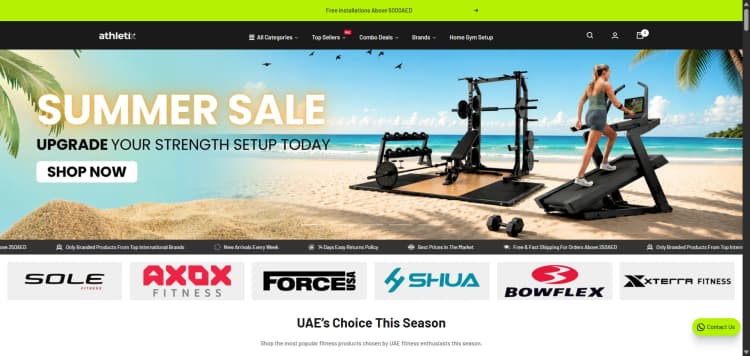 Athletix screenshot 1