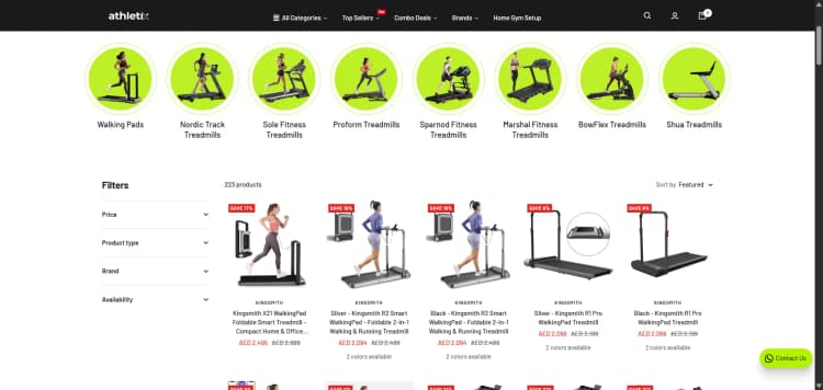 Athletix screenshot 2