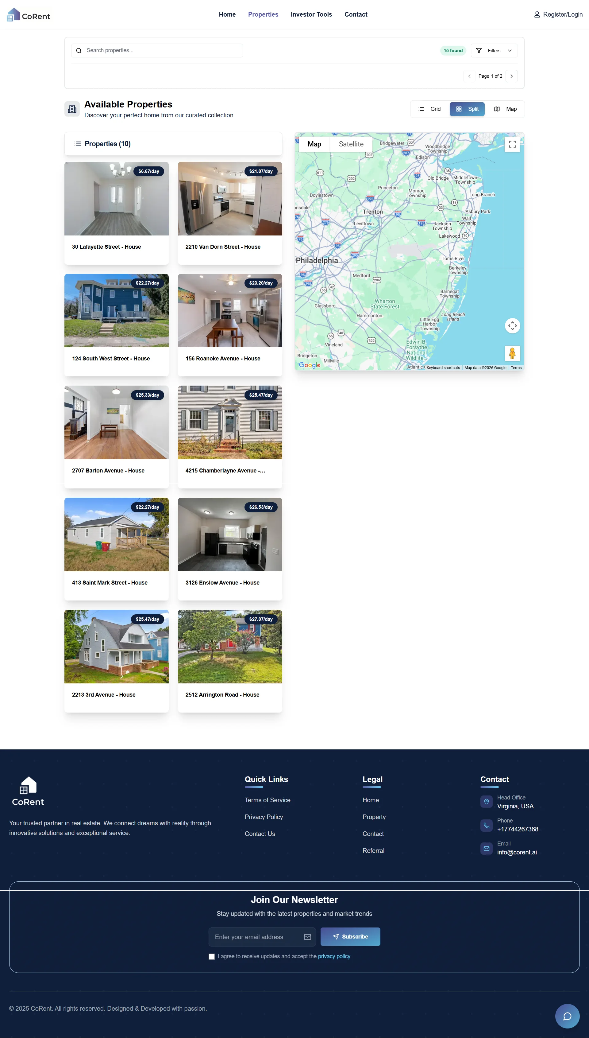 Corent screenshot 1
