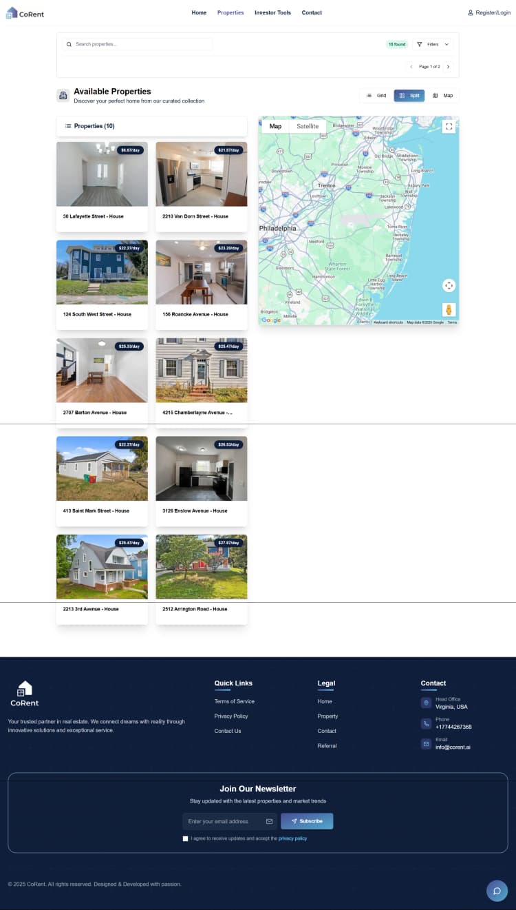 Corent screenshot 1