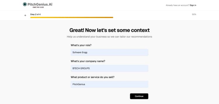 PitchGenius AI screenshot 4