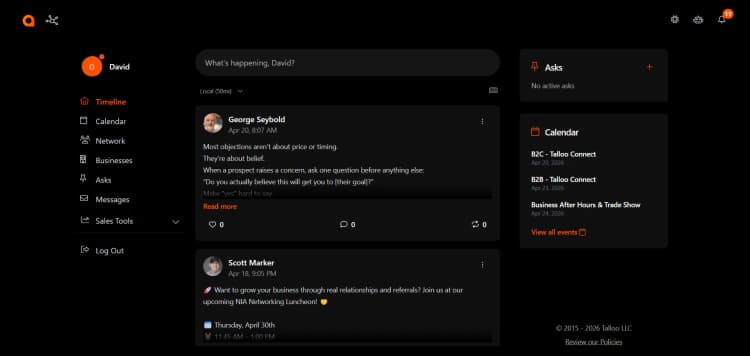 Talloo screenshot 2