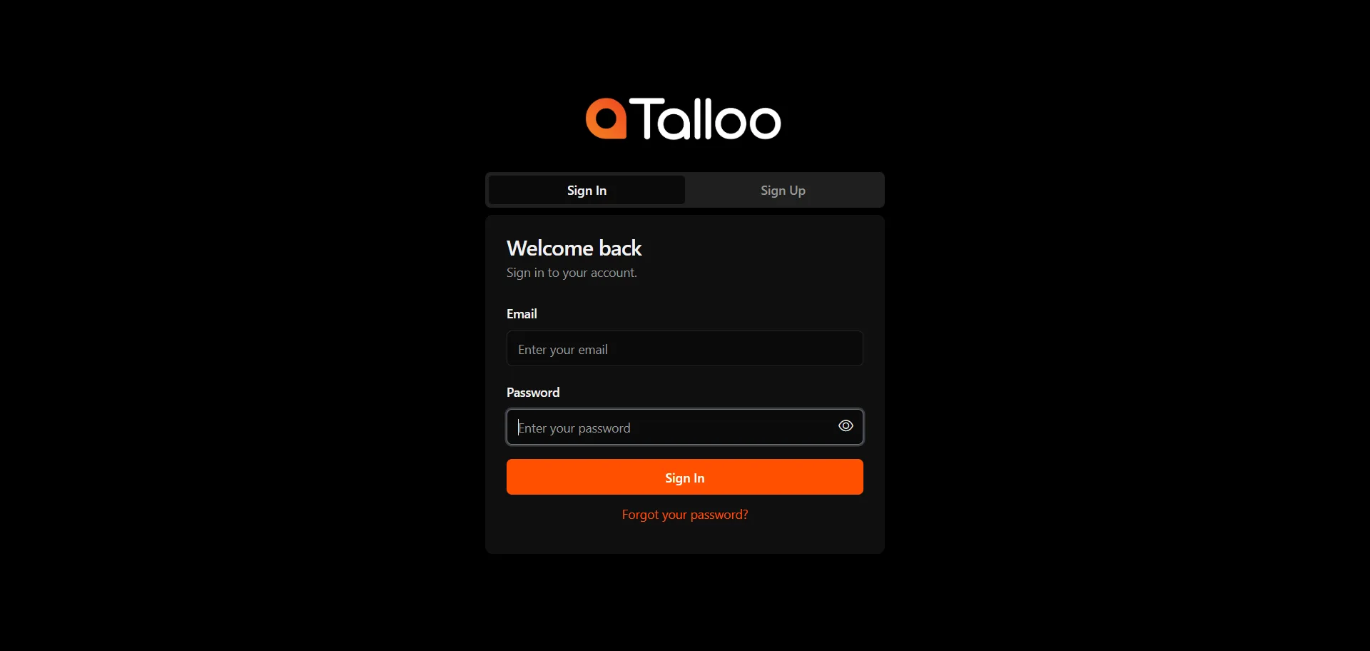 Talloo screenshot 1