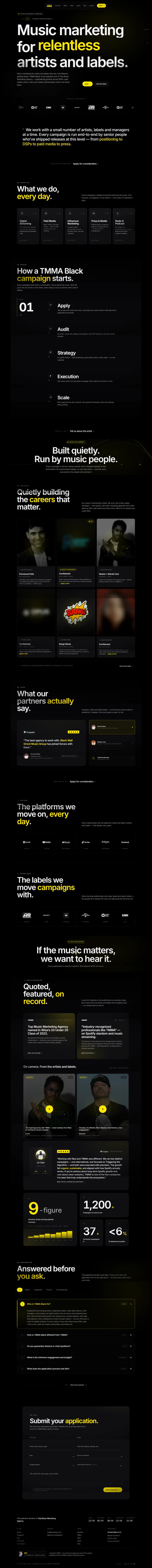 Top Music Marketing Agency screenshot 1