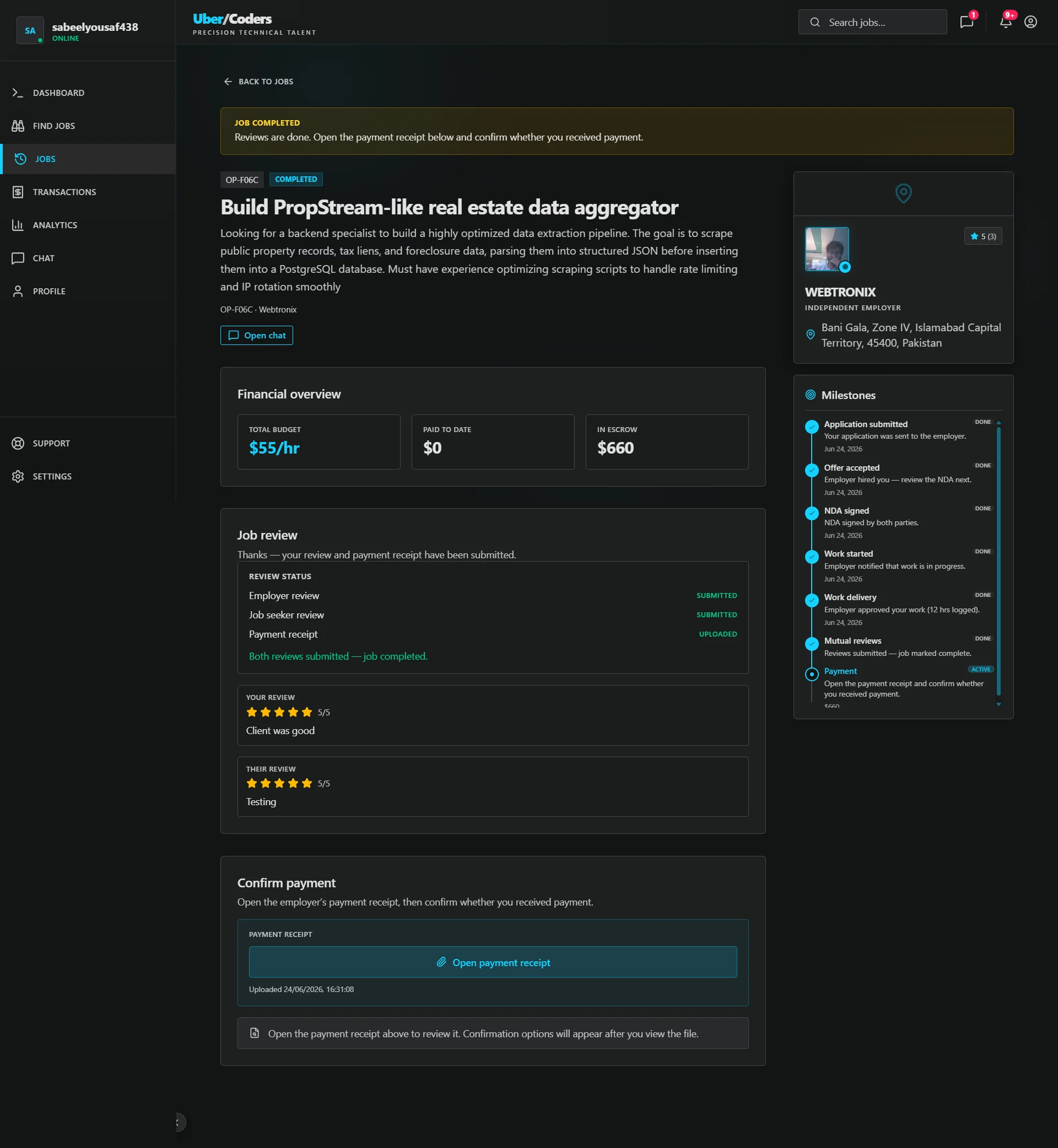 Uber for Coders thumbnail 8
